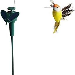 CALANDIS® Solar Flying Hummingbird Indoor Art Decor Landscape Fluttering Bird Ornament-image-77