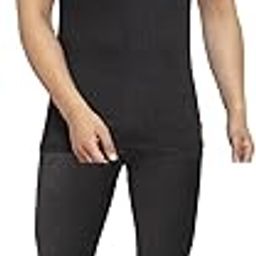 Men's V Neck Half Sleeves Charcoal Upper and Full Length Lower Thermal Set - Pack of 1 (#ABW-Parka-Men-VNHSLwrSet-CH-100cm)-image-49