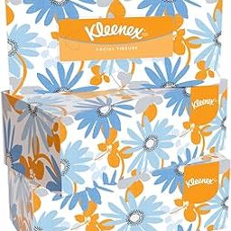Kleenex® Facial Tissue Box 60038 - 2 Ply Flat Box Facial Tissue - 3 Tissue Boxes X 200 Face Tissues - Sheet Size 21 X 21 Cm (600 Facial Tissue)-6