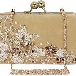 Feather Detail Traditional Clutches-image-39