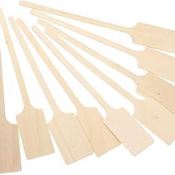 CATIEBYE 100pcs Disposable Wooden Coffee Stir Sticks Biodegradable Stirring Rods for Coffee Tea Milk and Cocktails Home Office Use-image-19