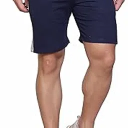 starfox Men's Cotton Blend Regular Fit Shorts | Bottom Wear with One Zipper Pocket-picture-15