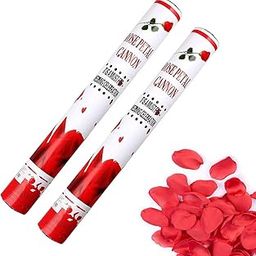 Popper/Confetti for Anniversary, Party and Birthday (Pack of 2Pcs) (40, ROSE)-11