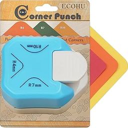 Round Corner Puncher 3 in 1-3 Way Corner Cutter for Paper Craft (R4mm+R7mm+R10mm) for Cutting Different Corners, DIY Projects, Card Making & Scrapbooking-20