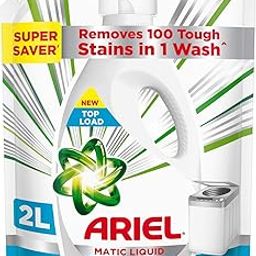 Ariel Liquid Detergent Top Load - 2L | Removes 7 day dried-in Stains in 1 wash inside Washing Machine | Now at Price of Powders | Amazing Fragrance | Protects Colours | Dissolves Faster-15