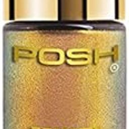 Posh Multi Chrome Metallic Finish Nail Polish Quick Dry 5-Toxin Free, Color Shifts From Gold-Yellow-Golden-Bronze,615 MESMERISING METAL,9 Ml-picture-53