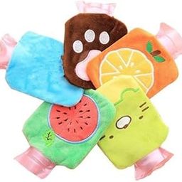 HUNCHA Hot Water Bottle with Soft Cover, Small Size 160ml Hot Water Bag for Menstrual Cramps, Neck and Shoulder Pain Relief, Hot and Cold Therapies, Hand Feet Warmer, Random Design, Pack of 1-image-12