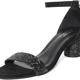 Block Heels for Women & Girls, Tiana Leather | Fancy & Stylish Heel sandals |Extra Cushioning & Comfortable, Fashionable, Light Weight, Vegan, Fashion Heel Sandal for Girls-49