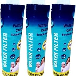 Universal Carbon Filter Cartridge Candle – 9-Inch, Green, 300 gm – 5 Micron – Pack of 3 – RO Water Purifier Compatible – Kent, Aquaguard, Pureit, Livpure – Removes Odor, Rust, Dust-6