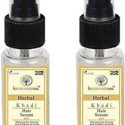 Khadi Organic Khadi Natural Herbal Hair Serum (50 ml, Pack of 2)-90
