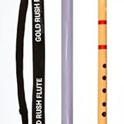E Scale Medium & Natural With Professional Bamboo Right Handed Flute (Bansuri) 16 inch Size & 43 Centimeter Length With Free Carry Bag(ESREDT2233)-picture-16