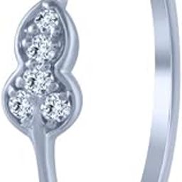p.c. chandra jewellers 18k (750) White Gold and Diamond Ring for Women-picture-49