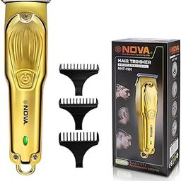 NOVA NHT 1102 Trimmer 120 min Runtime 4 Length Settings (Gold)-44