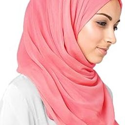 InEssence� New Chiffon Scarf Ladies Wrap Large Hijab-image-5