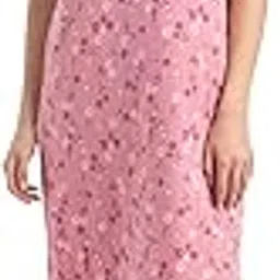 jockey RX79 Women's Super Combed Cotton Long Length Printed Lounge Dress-picture-26