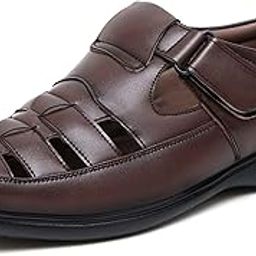 Fisherman Leather Sandals for Men (UK 6 to UK 13)-picture-34