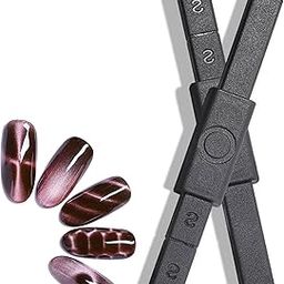 Beromt Multi-Functional 3D 5D Cat Eye Magnet for Nail Art, Gel & Nail Polish, Magnetic Stick 3D Line Strip Magnetic Board Nail Polish Tool, Magic Magnetic Stick Board DIY 3D Nail Art- BMS03-picture-22