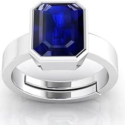 Certified Unheated Untreated 6.25 Ratti A+ Quality Natural Blue Sapphire Neelam Loose Gemstone Ring for Women and Men-picture-20