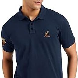 Regular Fit Mens Polo Neck Half Sleeve Soild Casual Tshirt-image-32
