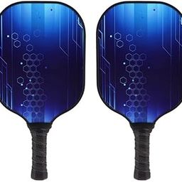 MERISHOPP® 2pcs Carbon Fiber Honeycomb Composite Core Pickleball Paddle Racket Blue|Sporting Goods | Tennis & Racquet Sports | Other Tennis & Racquet Sports-image-59