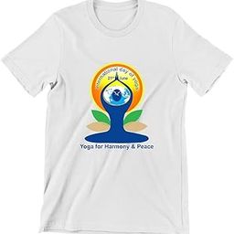 Unisex Yoga Day Half Sleeve Round Neck Dry Fit T-Shirt for Men and Women-image-8