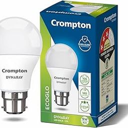 Crompton Dyna Ray LED Bulb | 9W | Cool Day Light | B22 LED | 180 Degree Coverage | 4kV Surge Protection | 440V High Voltage Protection | Pack of 1-image-36