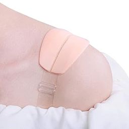 Dkriva Bra Strap Cushions Holder Silicone Non-Slip Pliable Shoulder Protectors Pads, Bra Cushions Pads (1 Pair) (Multicolor)-image-2