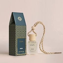 Llum Aqua Hanging Car Air Freshener |10ml, Pack of 1|Luxury, Organic Toxin-Free, Pet Friendly Perfume |Interior Accessory for fresh Aroma |Long Lasting Fragrance-image-94