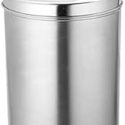 OPR Stainless Steel Swing Dust Bin with Lid| Garbage Bin, Trash Can for Home, Kitchen, Washroom, Bathroom and Offices (12 X 24 in. - 40 Ltr)-1