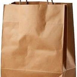 Pack2Eat Paper Carry Bag with Handle Brown Paper Gift Bags (Pack of 50)-image-44