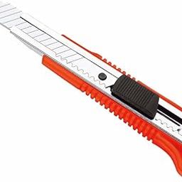 DIANO DIMZI Multicolor Heavy Duty 18 mm Blades Industrial Knife Cutter, 1pc Plastic Grip Pack of 1-image-43