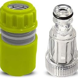 CAZAR High Pressure Washer Water Filter Connection Accessory 3/4" Inlet Nozzle (Nipple) with Quick Connector Suitable for Ballorex, Starq, Gaocheng, JPT, Bosch, ResQtech (1)-image-83