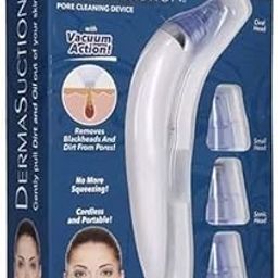 4-in-1 Derma Suction Vacuum Blackhead Remover Tool, Skin Cleanser and Acne Pimple Removal Kit-image-35