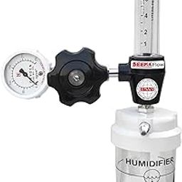SEEMA® Fine Adjustment Valve with Rota-Meter & Humidifier Bottle | Oxy Flowmeter | Oxygen Valve With Regulator | Oxygen Flow Meter With Rotameter & Humidifier Bottle-29