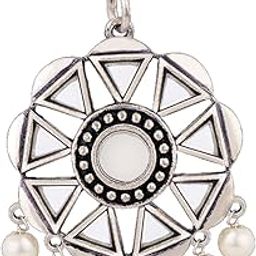 Amaira Spokes and Wheels Maang Tika|Oxidised Maangtika For Women|EveryDay|Festive|Wedding|Gift For Women|-image-71