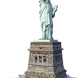 Ravensburger 3D Puzzles Statue of Liberty, Multi Color (108 Pieces)-image-25