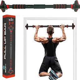 Boldfit Pull Up Bars For Home Workout Chin Up Bar Gym Accessories for Men Door Way Adjustable (72-104 Cms) Hanging Rod Without Screw Anti-skid Grip Strength Training Exercise Pullup Bar 200 Kg Max Wt.-image-10