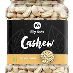 Elly Nuts 100% Natural and Premium Whole Cashew Nuts| Plain Kaju 1Kg | Cashew Dry Dry Fruit Whole Cashew Nuts [Jar Pack] - Diwali Gift Pack-image-12