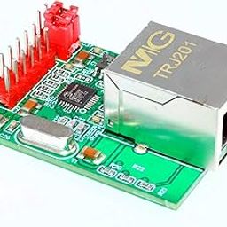 DM9051NP TCP/IP UDP SPI to LAN Ethernet Network Module Converter SPI Interface for STM32 Microcontroller ETH to WiFi Bridge ESP32 W5500-image-8