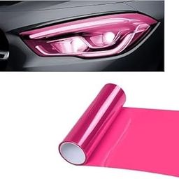 AMAZBIRD Car Light Tint Film, Headlight Fog Light Taillight Tint Film, 12 x 48 in, Self-Adhesive Vinyl Wrap Protector Film for Cars, Trucks (17 X 78 INCH, Pink Smoke)-image-63