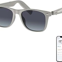 GetD Bluetooth Sunglasses for Men/Women, AI Translator, 11H Battery Life, Polarized Lens, UV Protection, Voice Control, Built-in Mic & Speakers, Smart Eyewear for Gaming Meeting Travel-picture-28