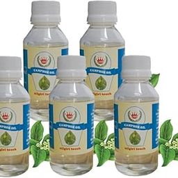 Camphor Oil 100ML - Pure and Natural Essential Oil, 100 ml(Pack of 5)-image-25