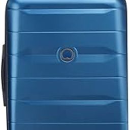 Delsey Comete Polycarbonate 67 Cm 8 Wheels Light Blue Medium Hard Body Suitcase-image-39