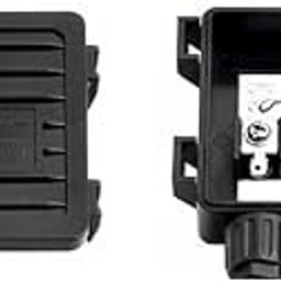 ACRA Solar Junction Box PV Connector with 2 Diodes for Solar Panel 50W-170W 6A-19