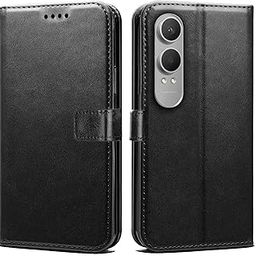 Oncraves Flip Case for OnePlus Nord CE4 Lite 5G | Card Slots, Magnetic Closure, Black-image-57