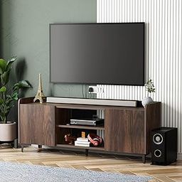 Studio Kook Symphony Global Engineered Wood TV Entertainment Unit (Junglewood) Matte Finish-image-32