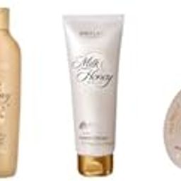 milk and honey winter care combo - 4 items set [Scrub, Body cream, Hand cream, Shower Cream]-image-78