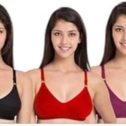 Blossom Beauty Women Non Padded Everyday Bra| Style - 3 Everyday Essentials and Simply Stylish for Womens and Every Day use-30