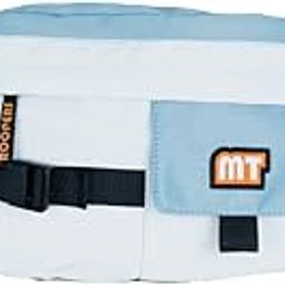 Savage Waist Bag, Fanny Pack, for Men Women, Cross Body Sling Chest Bag for Hiking, Travel, Outdoor Sports, Cycling, Adjustable Strap, Ultra-Light & Durable, Ipad Bag (Blue/White)-image-48