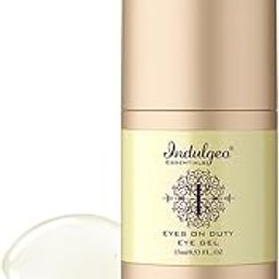 Indulgeo Essentials Organic Eyes On Duty - Eye Gel for Hydrates & Brighten Under Eyes, Reduces Puffiness, Dark Circles, Removal of Wrinkles & Fine Lines for Women & Men - 15ml-32
